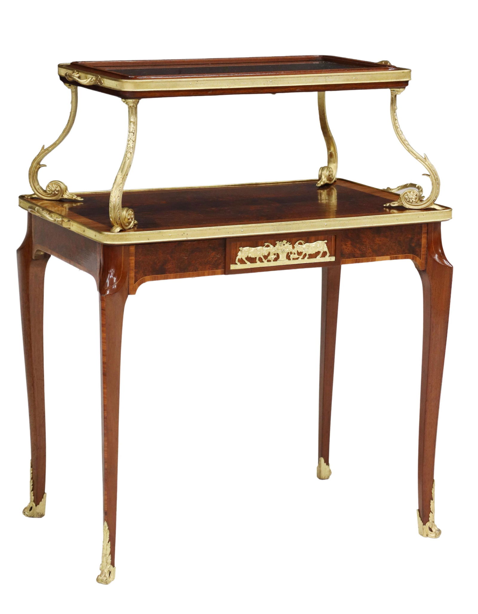 FRENCH ORMOLU-MOUNTED DESSERT SERVICE TABLE (1 of 6)
