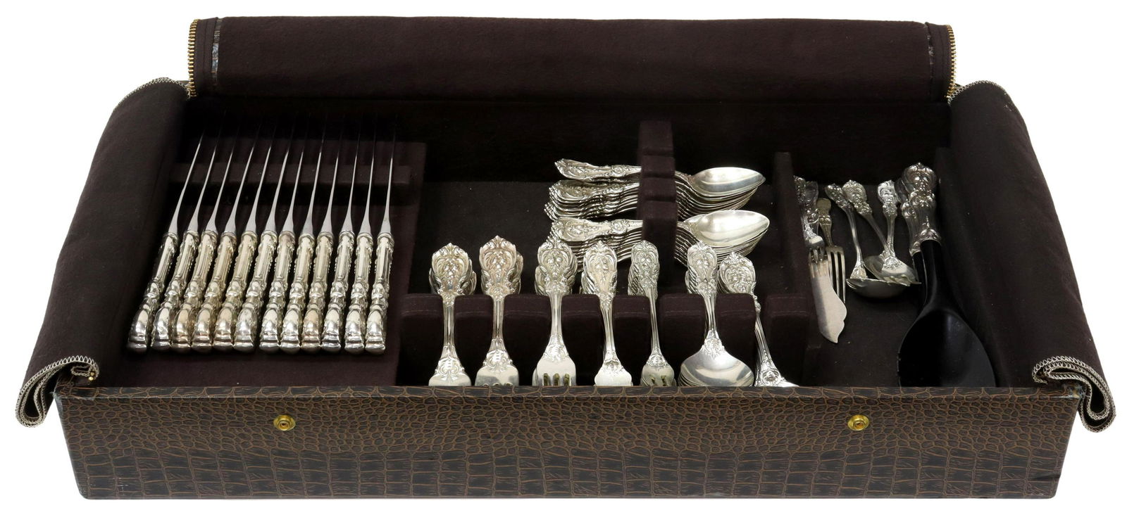 (132) REED & BARTON FRANCIS I STERLING FLATWARE (1 of 4)