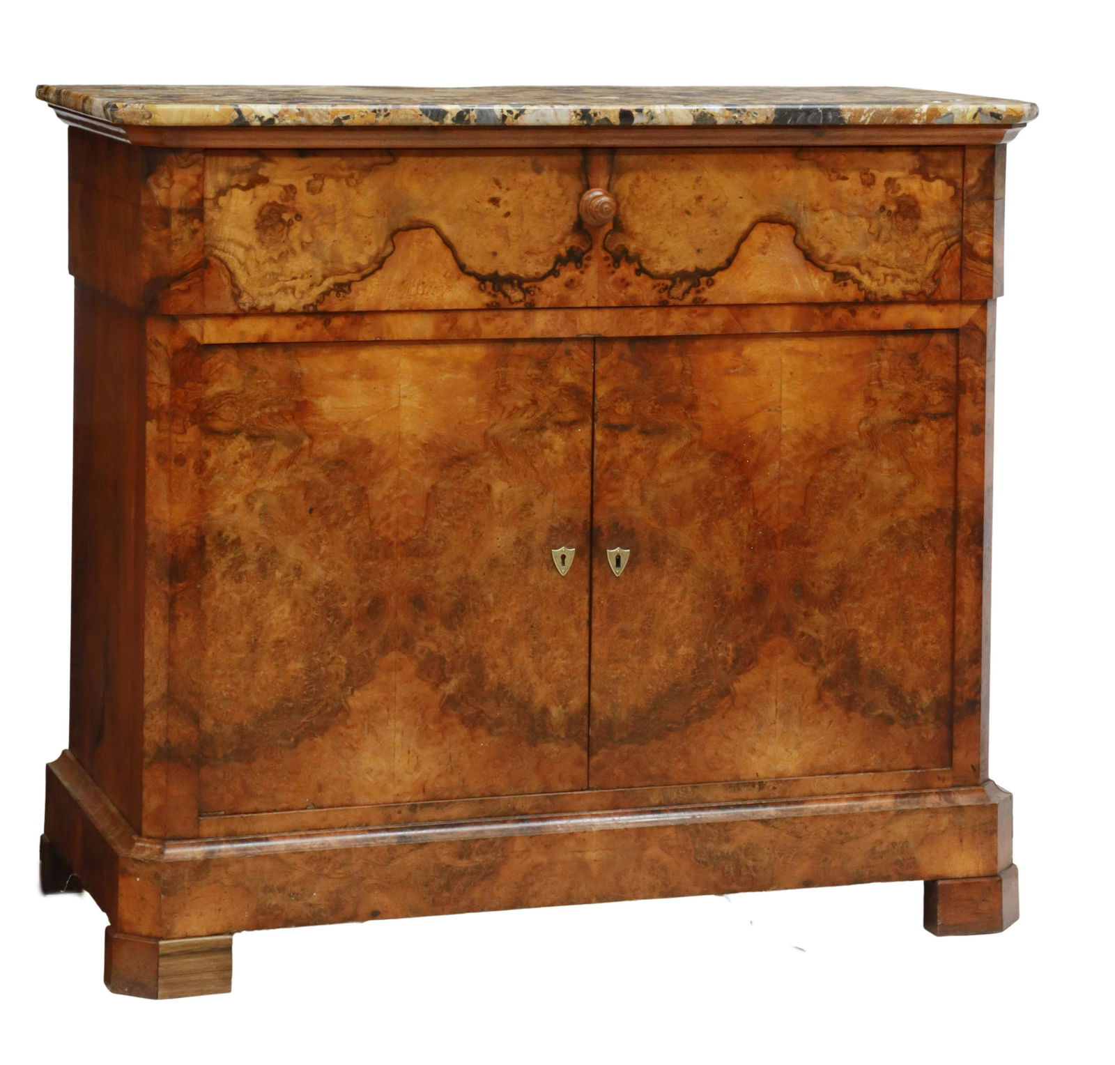 LOUIS PHILIPPE BURLWOOD SECRETAIRE EN ARMOIRE (1 of 6)