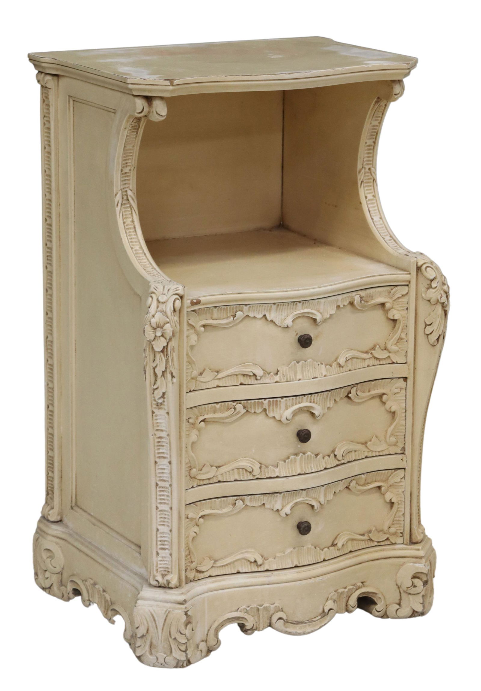 MARIANO GARCIA SPAIN LOUIS XV STYLE SIDE CABINET (1 of 6)