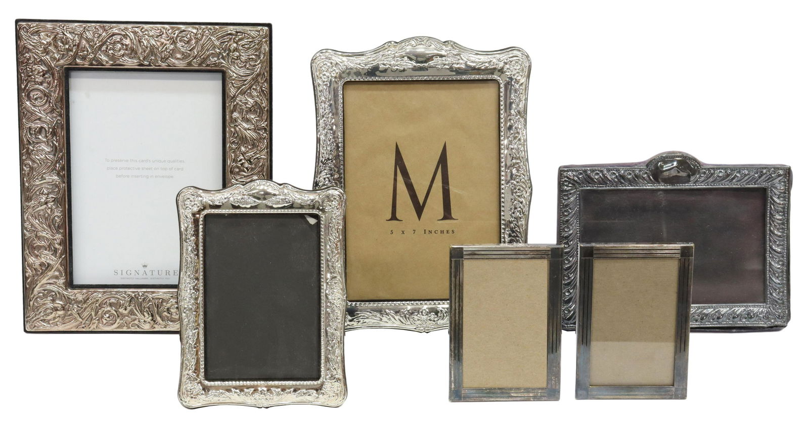 (6) TIFFANY & CO. SILVERPLATE & STERLING FRAMES (1 of 6)