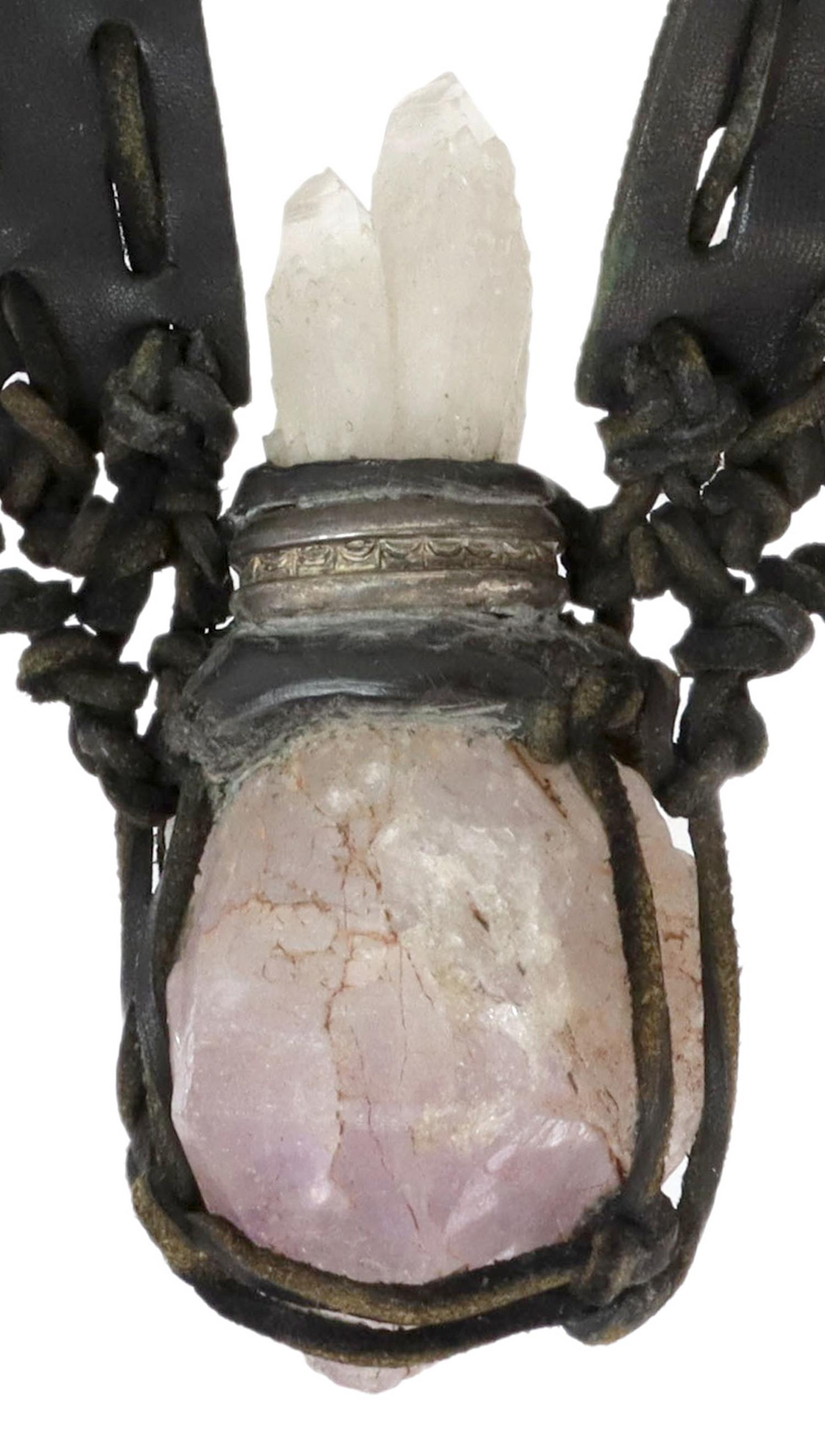 ANOTHAI HANSEN STATEMENT NECKLACE, AMETHYST (1 of 4)