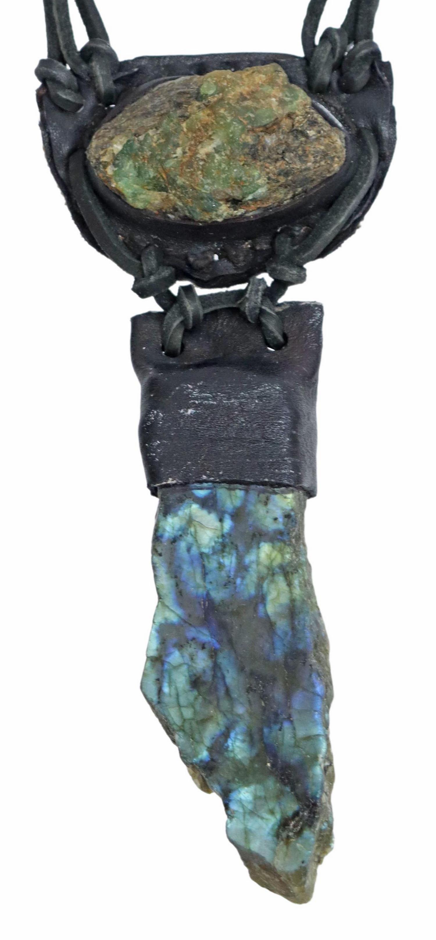 ANOTHAI HANSEN STATEMENT NECKLACE, LABRADORITE (1 of 4)