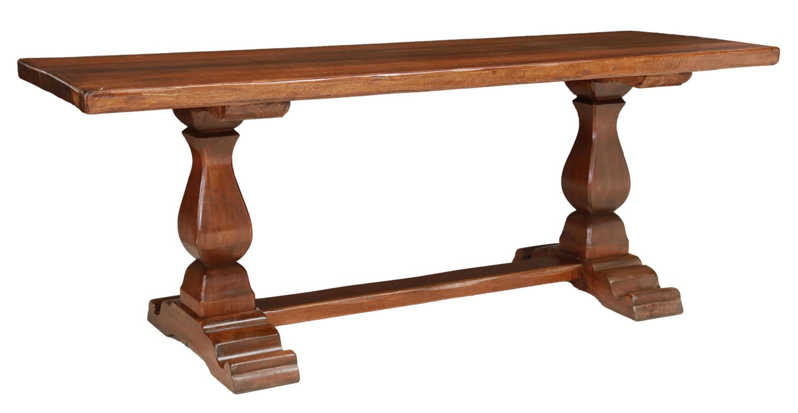 FRENCH PROVINCIAL REFECTORY TABLE, 79"L (1 of 4)