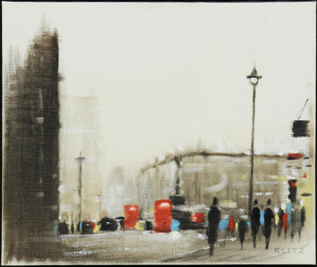 ANTHONY ROBERT KLITZ (1917-2000) PICCADILLY CIRCUS (1 of 4)