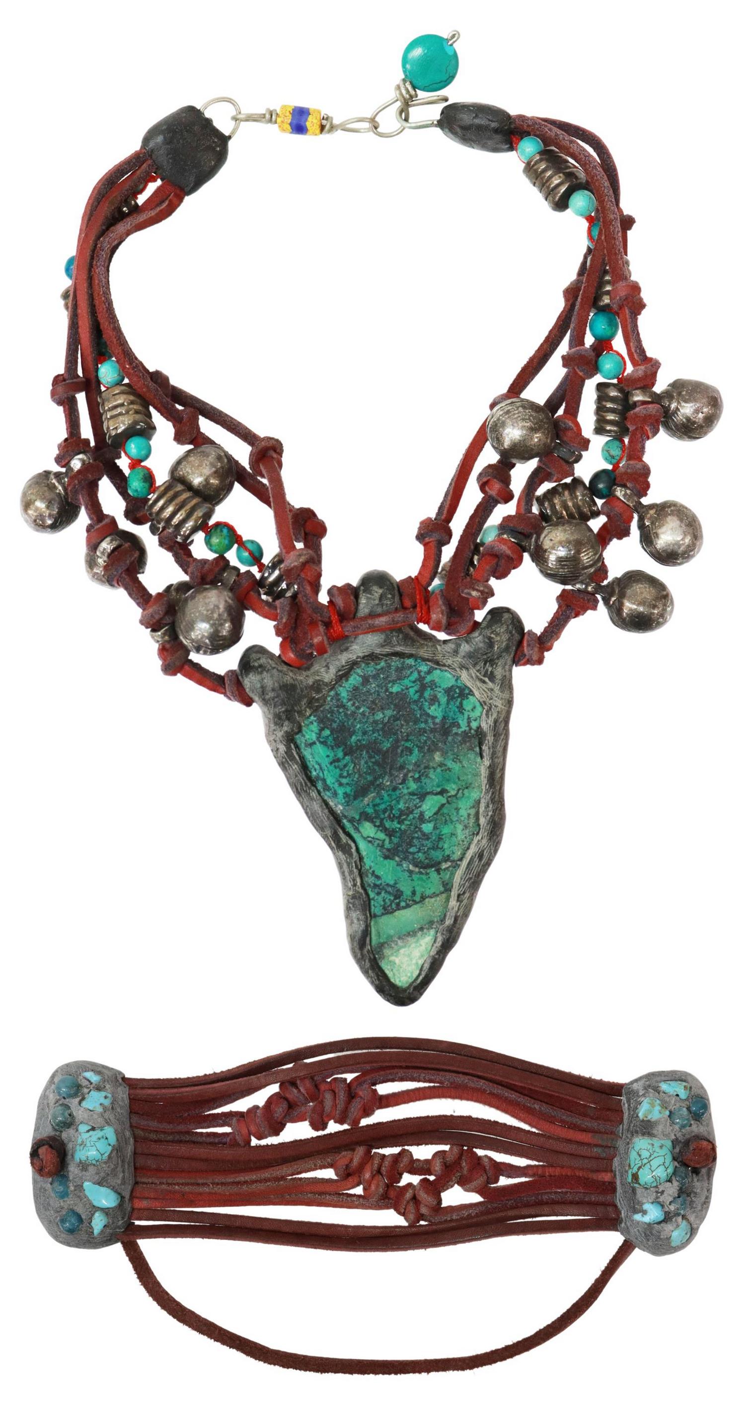 (2) ANOTHAI HANSEN STATEMENT JEWELRY, RAW GEMSTONE (1 of 7)