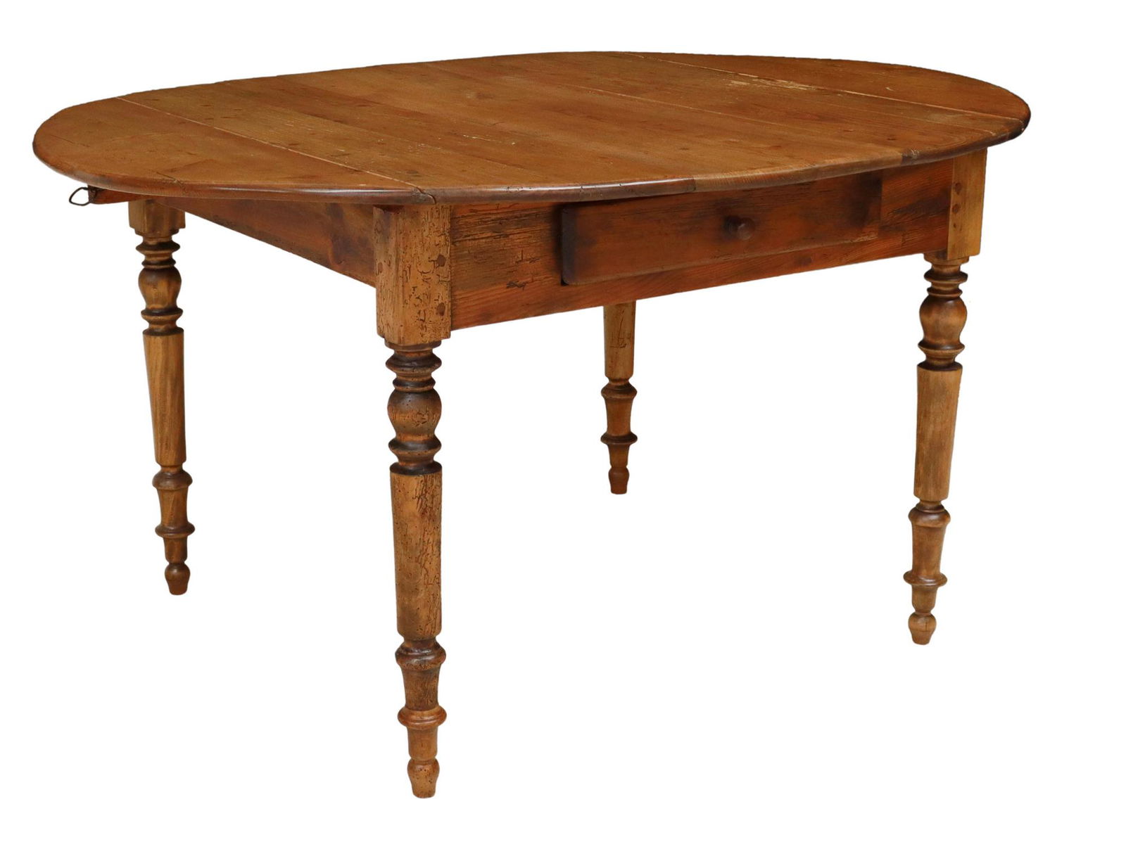 FRENCH PROVINCIAL DROP-LEAF KITCHEN TABLE (1 of 6)