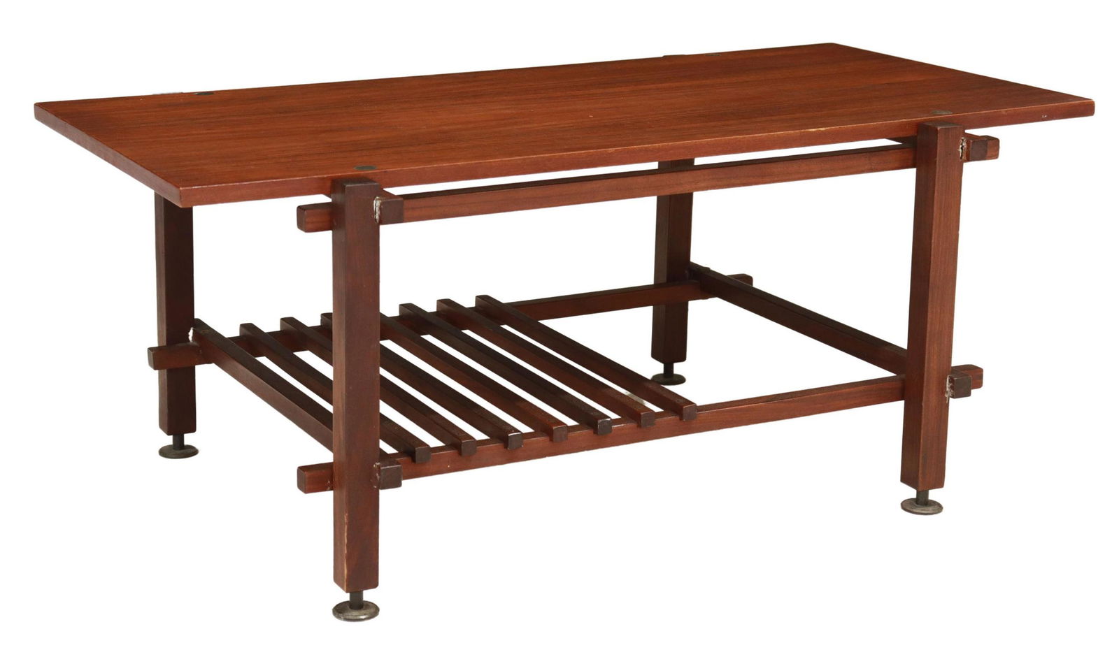 ITALIAN MID-CENTURY MODERN TEAK COFFEE TABLE (1 of 4)