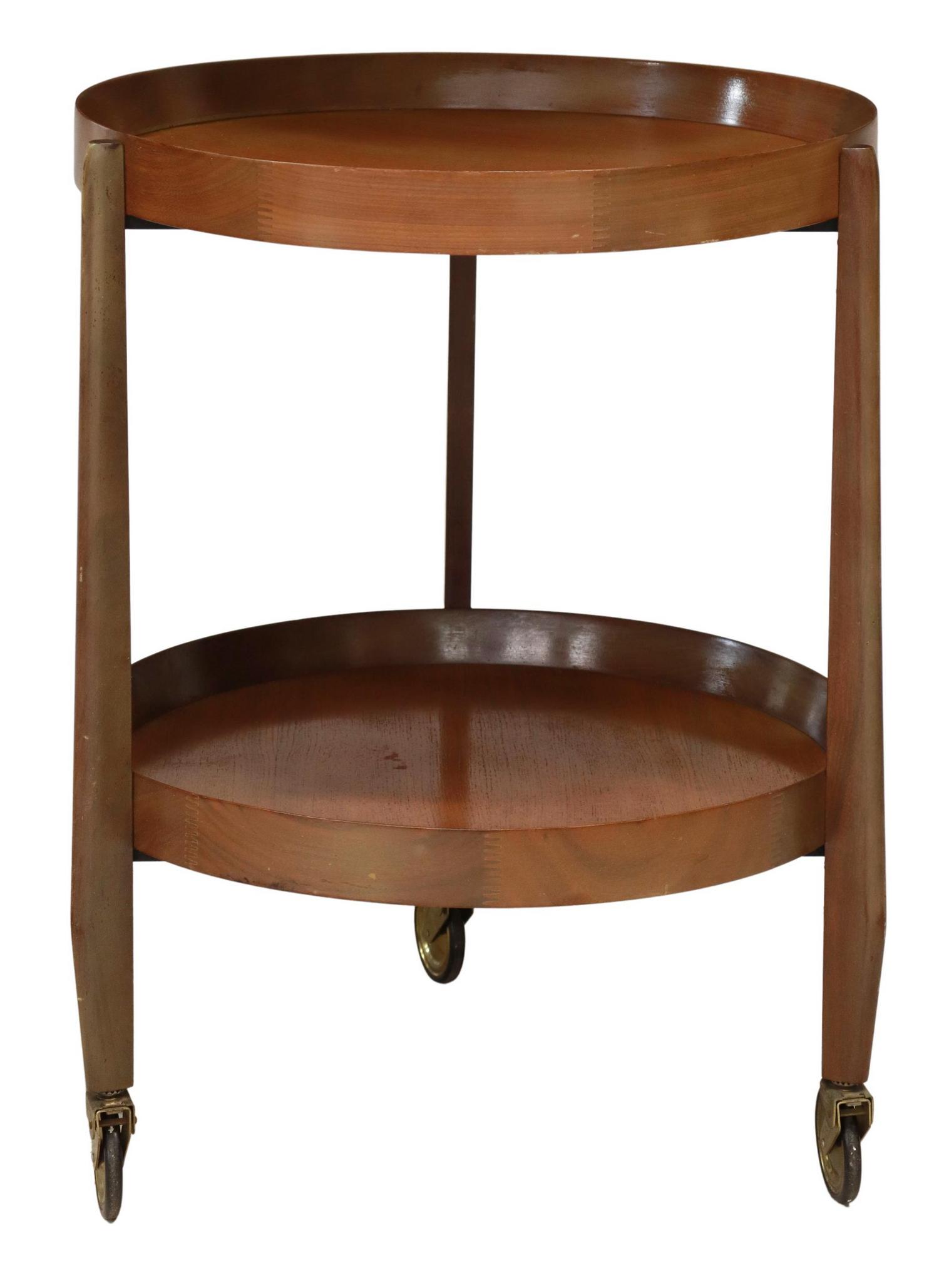 ITALIAN MID-CENTURY MODERN BAR CART TROLLEY (1 of 3)