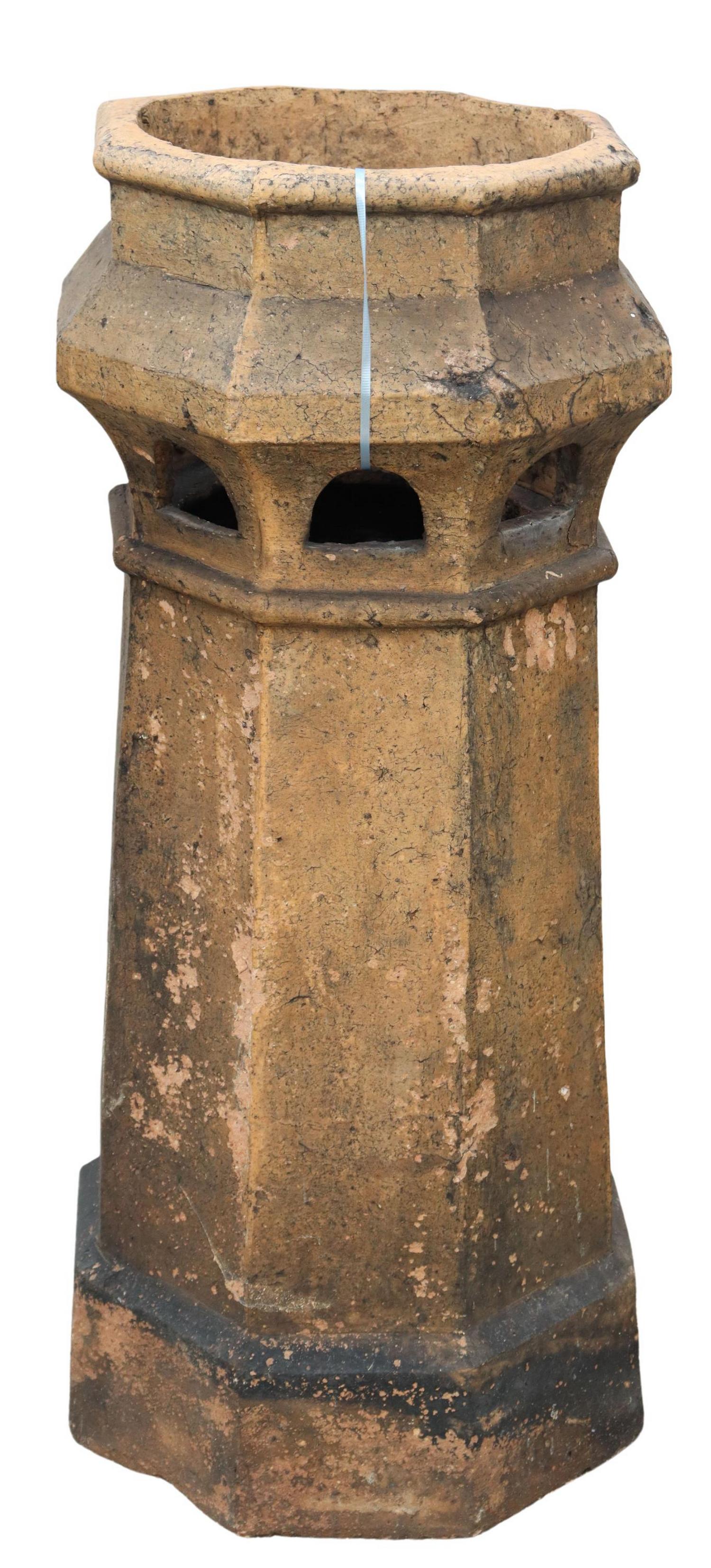 ARCHITECTURAL OCTAGONAL-FORM CHIMNEY POT (1 of 3)