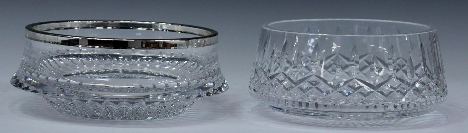 (2) WATERFORD LISMORE & OTHER CRYSTAL CENTER BOWLS (1 of 2)