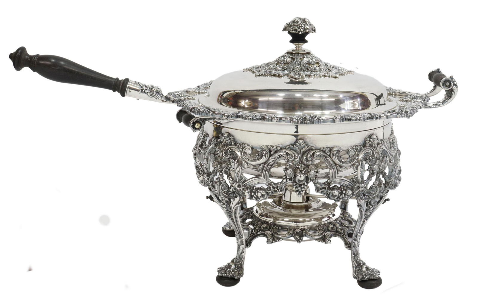 WEBSTER-INTERNATIONAL SILVERPLATE CHAFING DISH (1 of 5)