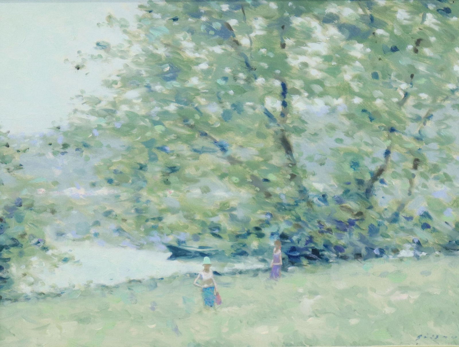 ANDRE GISSON (1921-2003) IMPRESSIONISTIC PAINTING (1 of 4)