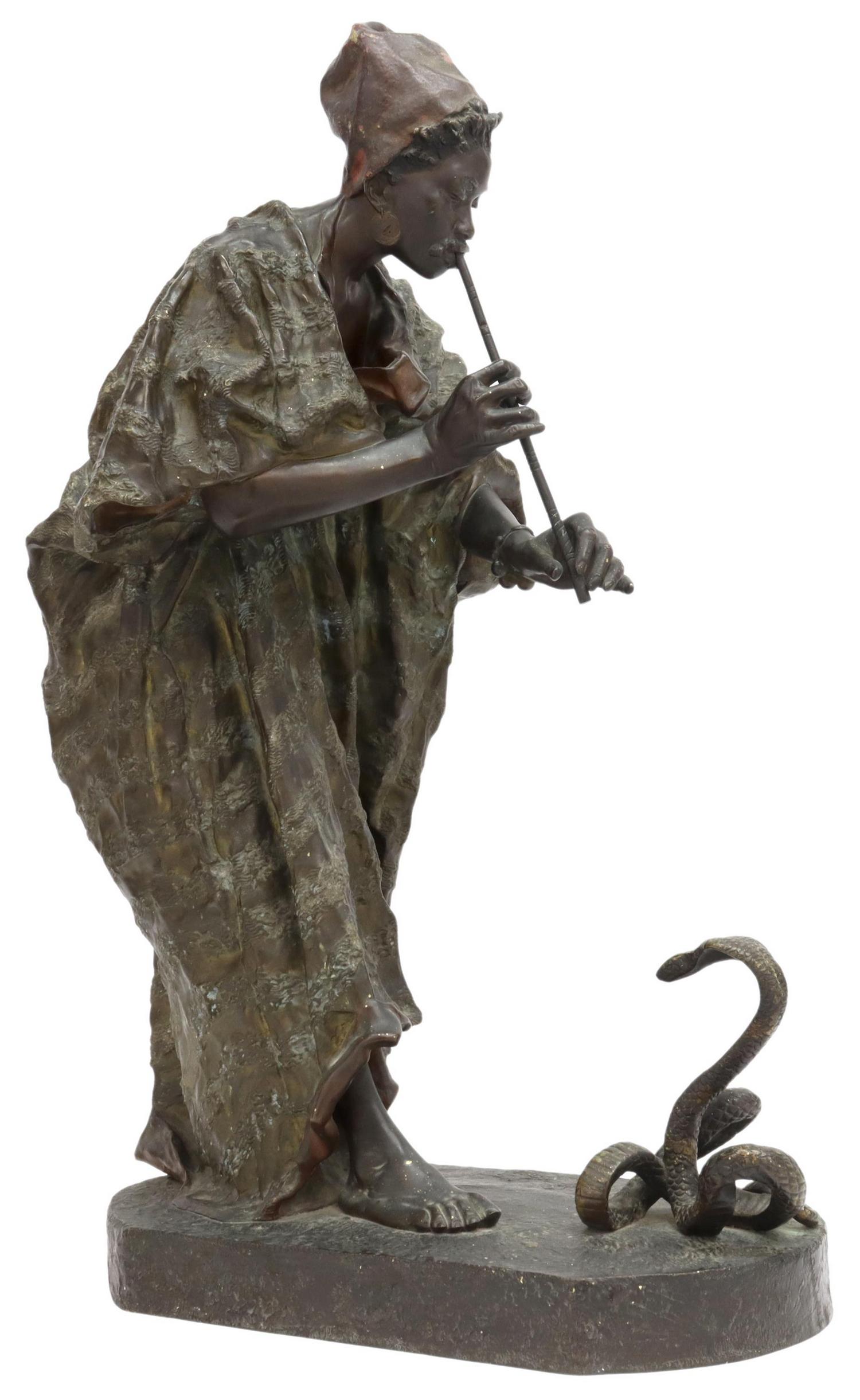 ARTHUR STRASSER (1854-1927) ORIENTALIST BRONZE (1 of 7)