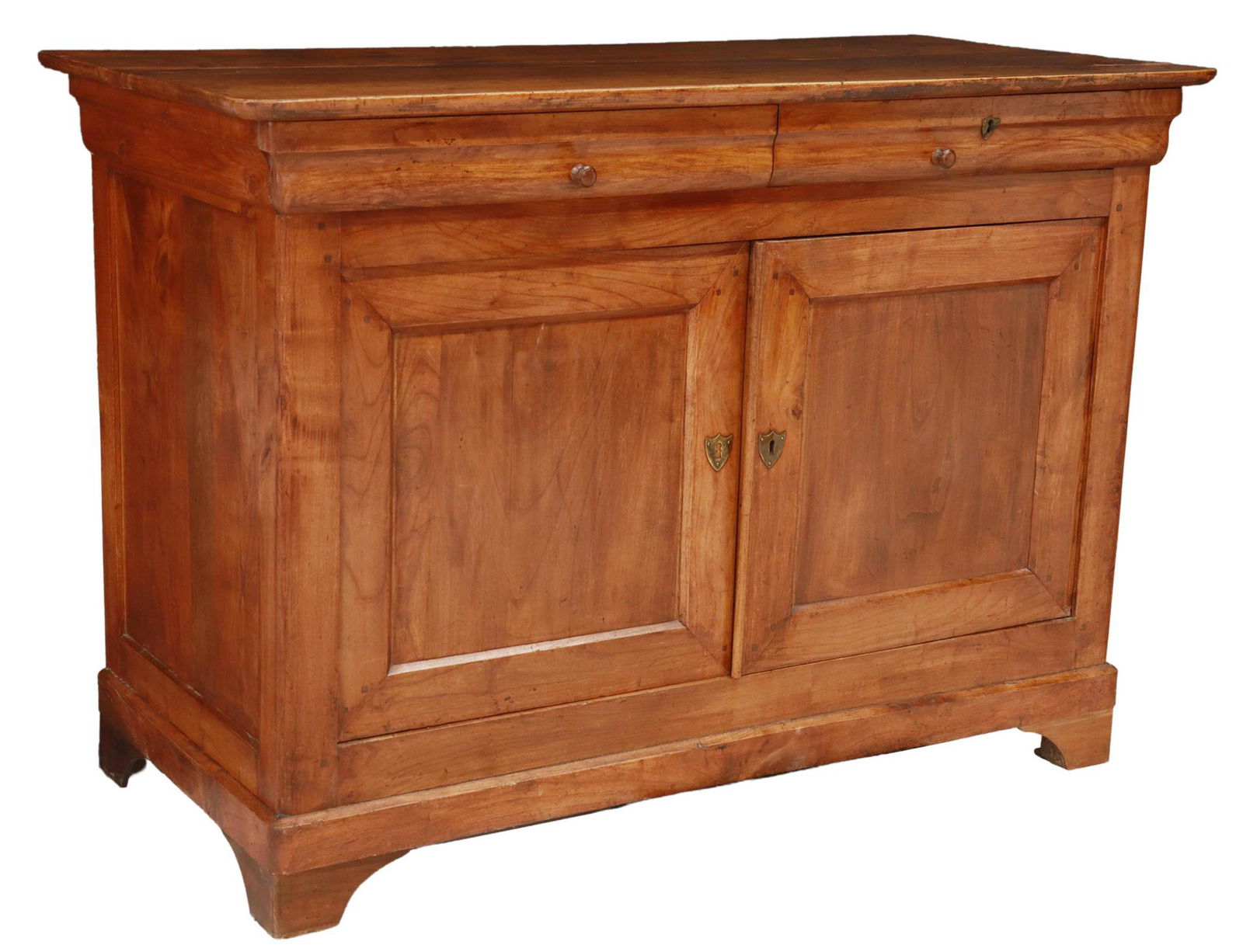 FRENCH LOUIS PHILIPPE PERIOD FRUITWOOD SIDEBOARD (1 of 6)