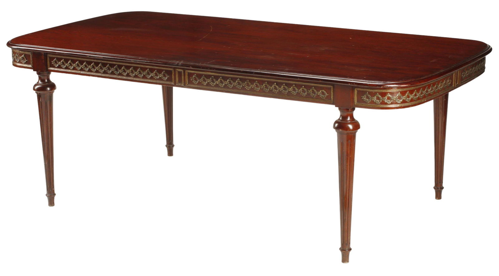 LOUIS XVI STYLE ORMOLU-MOUNTED DINING TABLE (1 of 4)