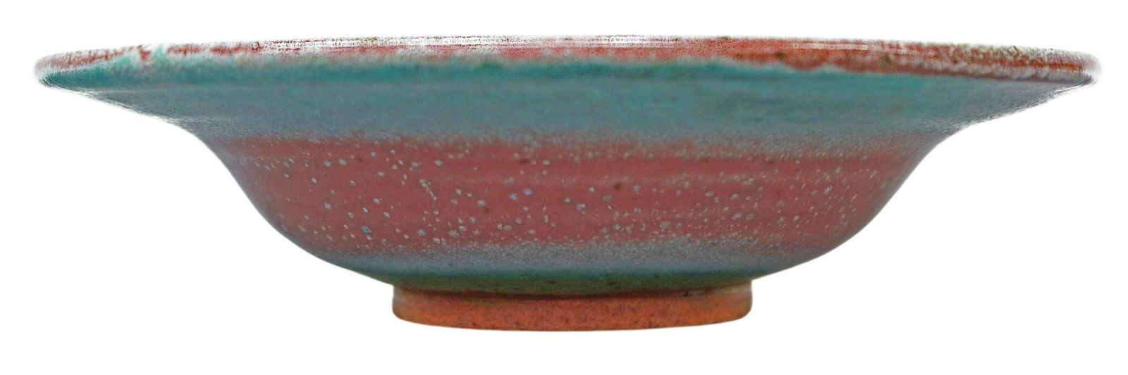 HARDING BLACK (1912-2004) GLAZED POTTERY BOWL 1957: Glazed studio art pottery bowl, Harding Black (Texas, 1912-2004), signed and dated 1957 underfoot, approx 6.5"diam, 0.75lbs Start Price: $100.00