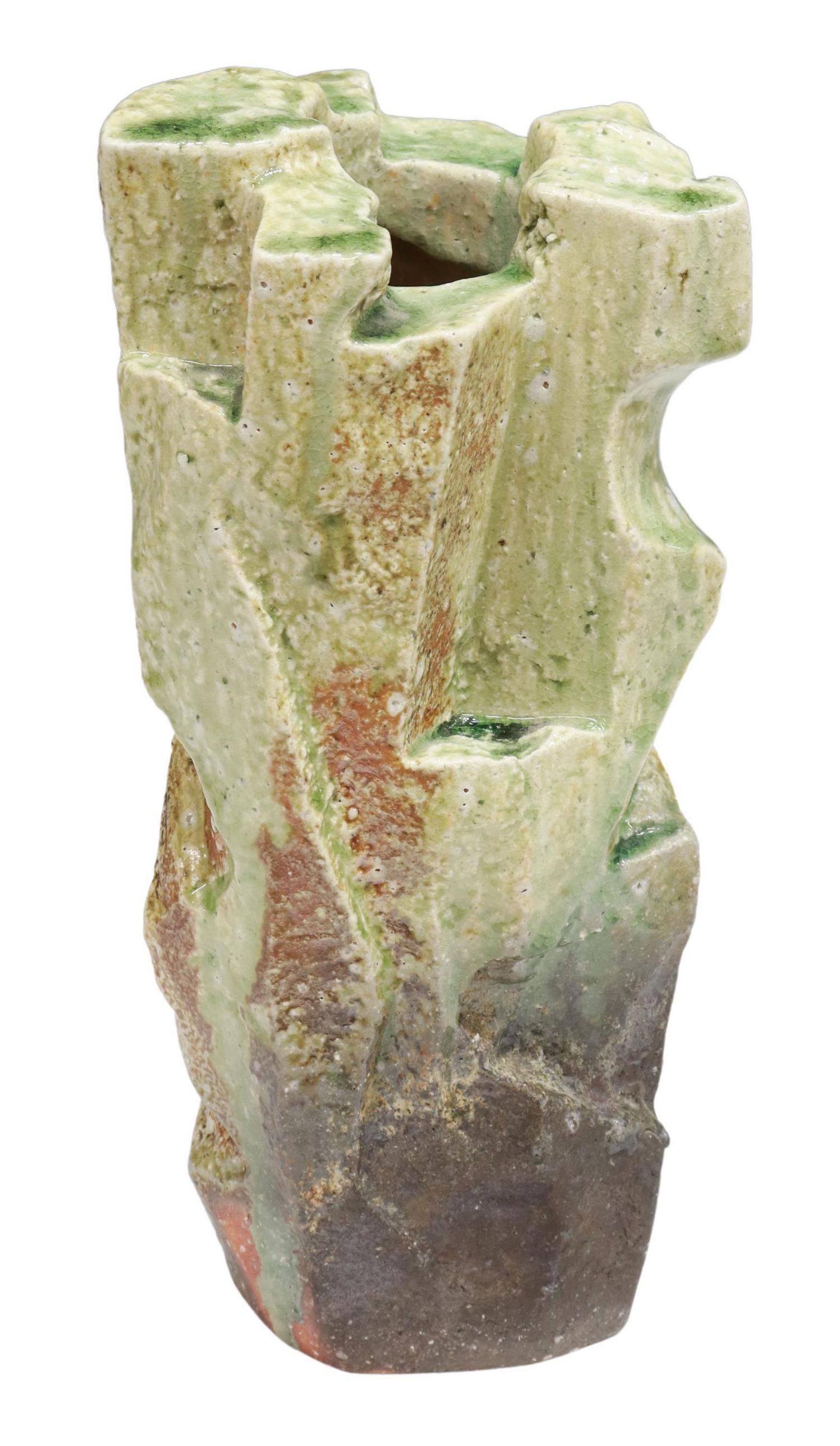 SHUHEI FUJIOKA JAPANESE IGA POTTERY SCULPTURE (1 of 5)