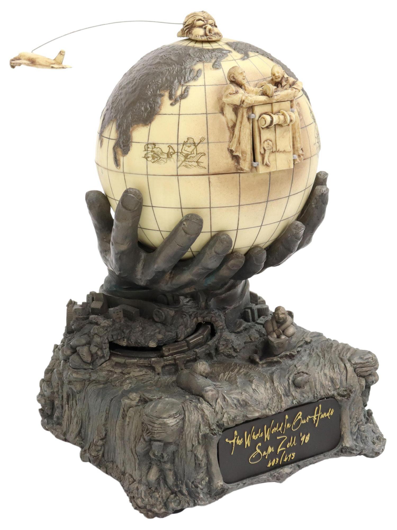 SAM ZELL AUTOMATON, "THE WHOLE WORLD IN OUR HANDS" (1 of 9)
