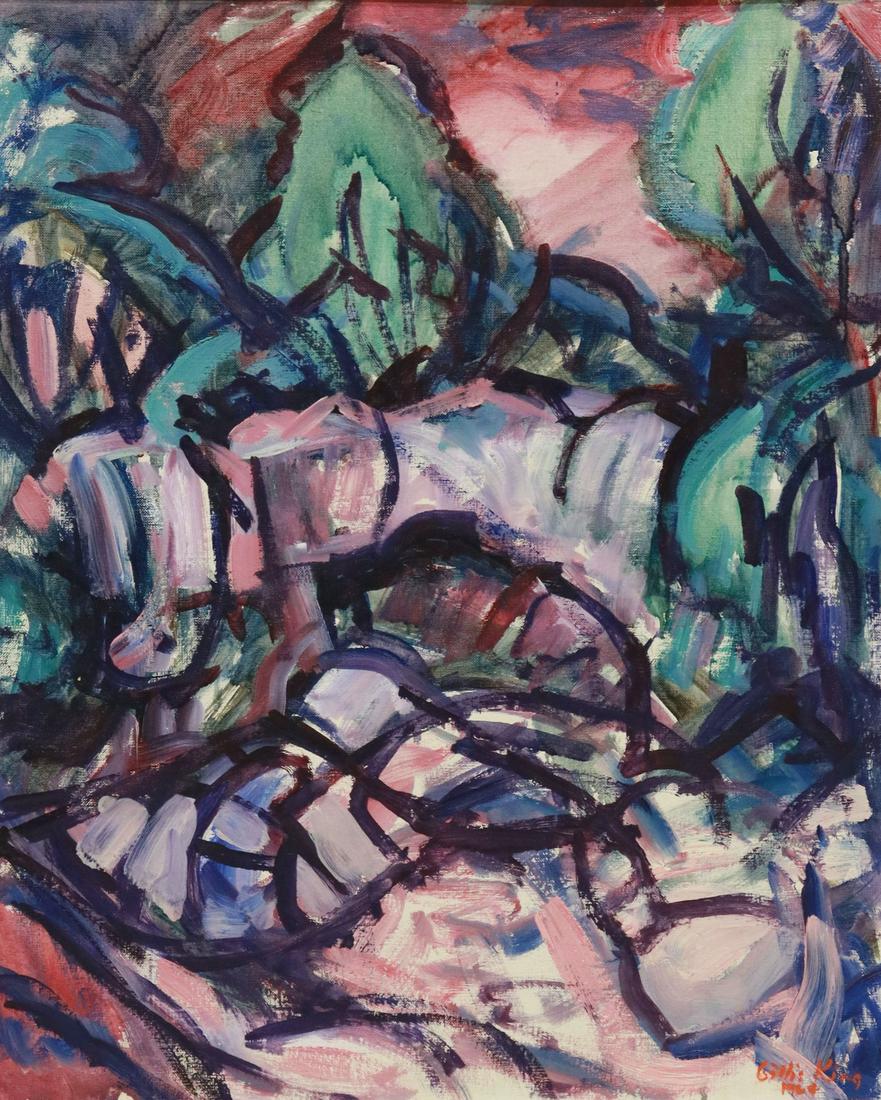 WALTER GILLIS KING (TX, 1904-1969) PAINTING, 1965 (1 of 4)