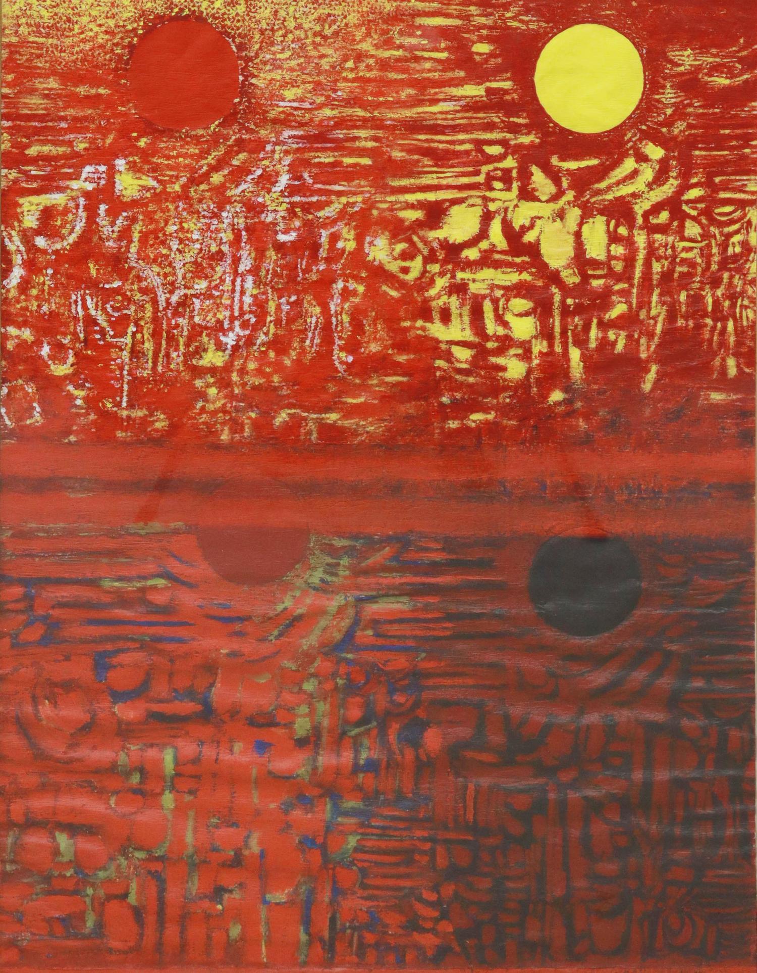 JEANETTE WELTY CHELF (TX, 1929-2021) SPACE-TIME (1 of 4)