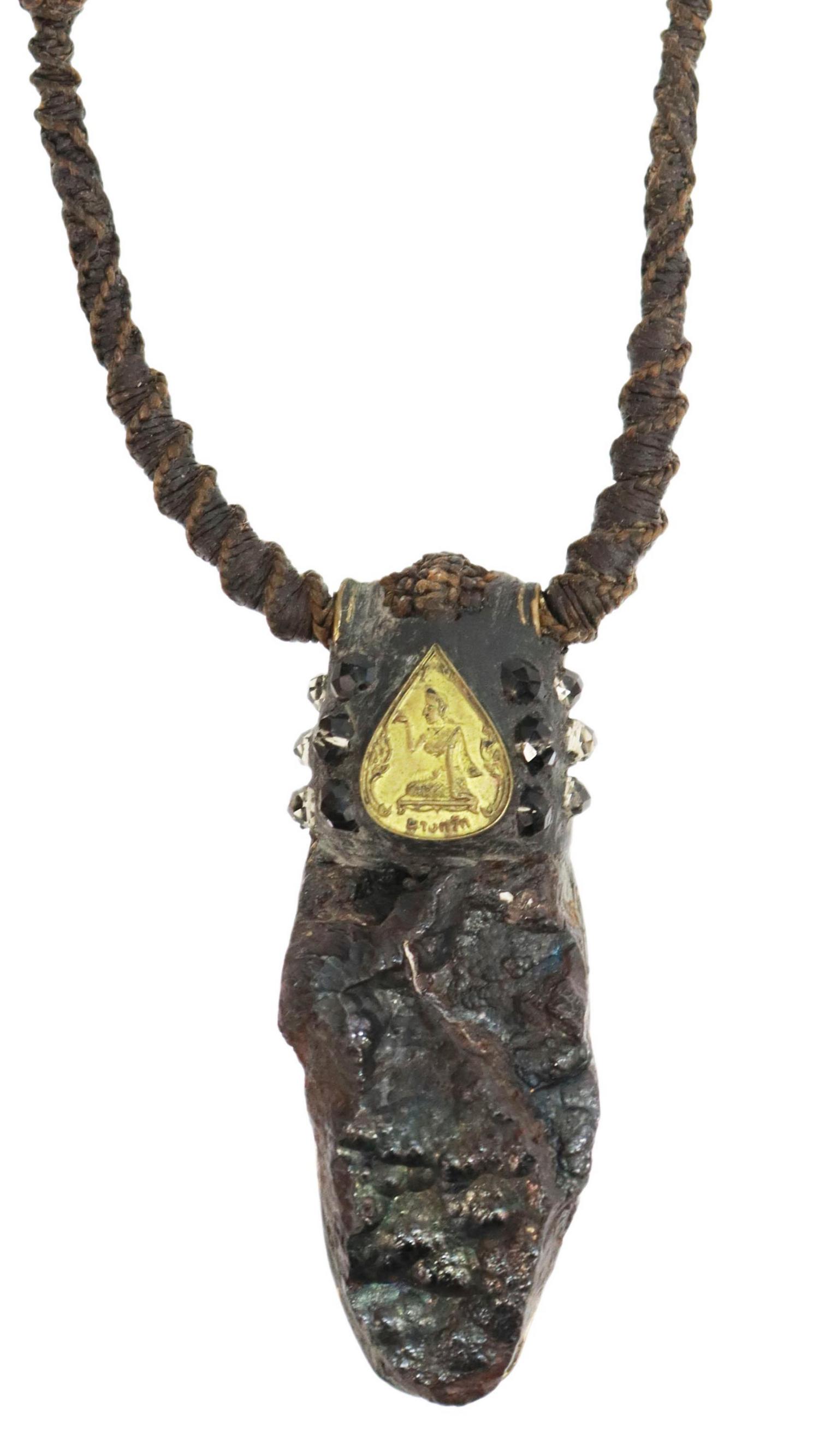 ANOTHAI HANSEN STATEMENT NECKLACE, LADY LUCK (1 of 4)