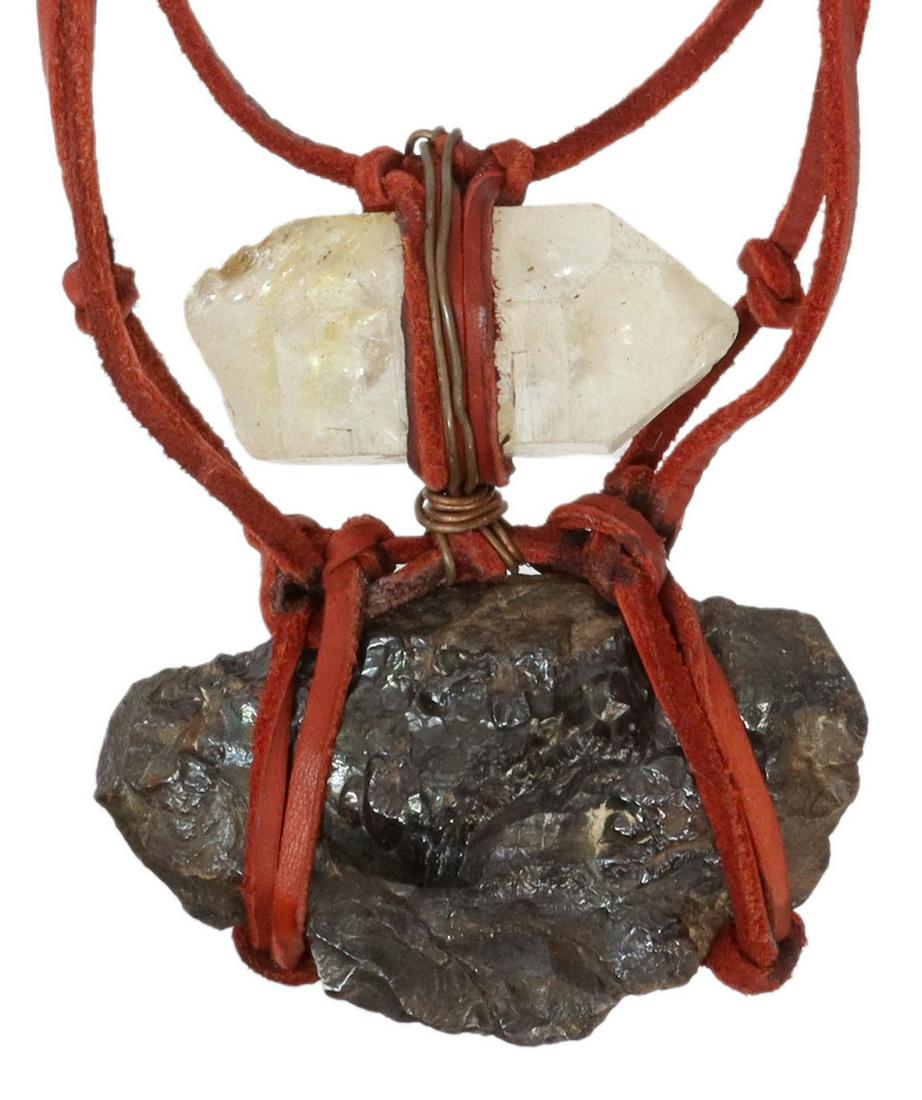 ANOTHAI HANSEN STATEMENT NECKLACE, CRYSTAL QUARTZ (1 of 4)