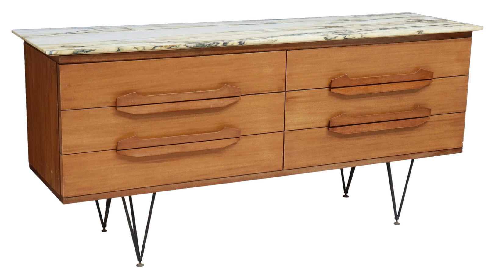 ITALIAN MID-CENTURY MODERN MARBLE-TOP DRESSER (1 of 5)