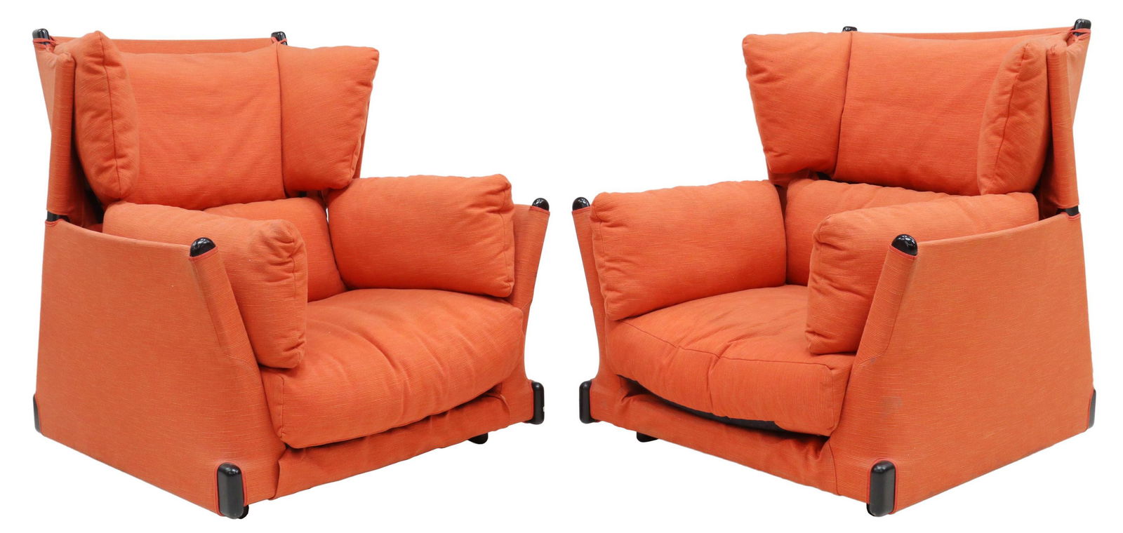 (2) PIERO DE MARTINI 'VIOLA D'AMORE' LOUNGE CHAIRS (1 of 3)