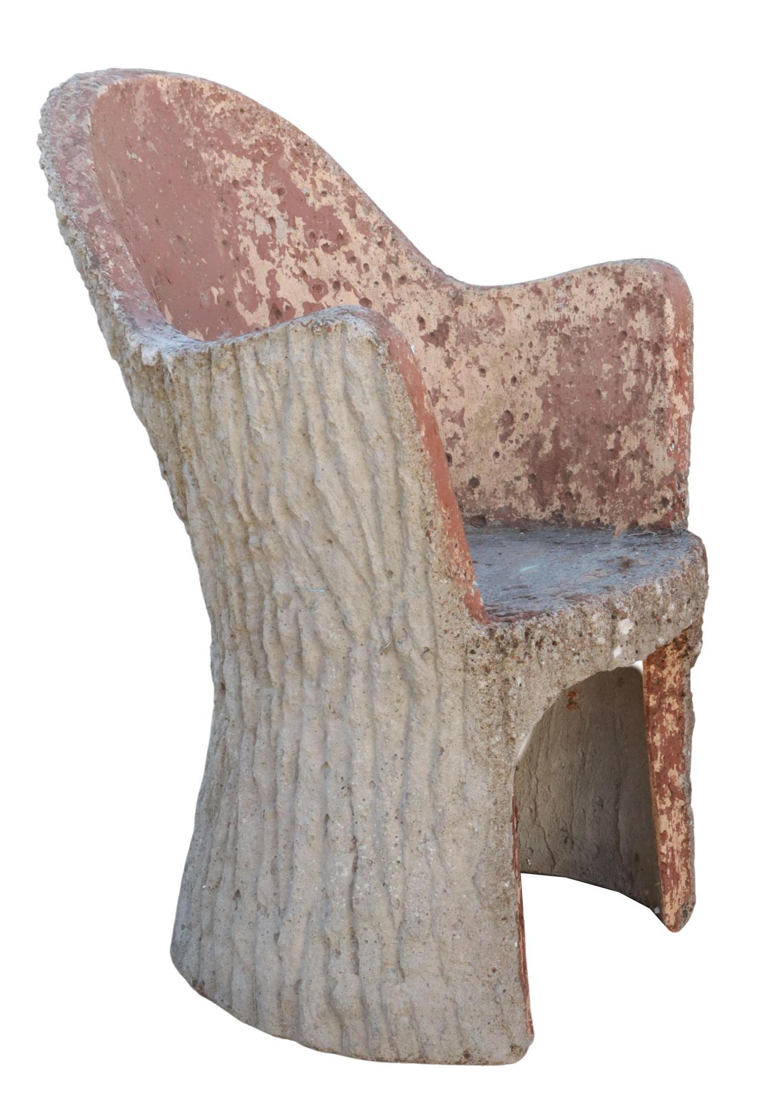 FRENCH FAUX BOIS GARDEN / PATIO ARMCHAIR (1 of 3)