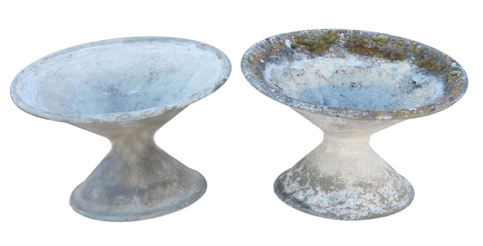 (2) MODERN WILLY GUHL STYLE TILTED PLANTERS (1 of 3)