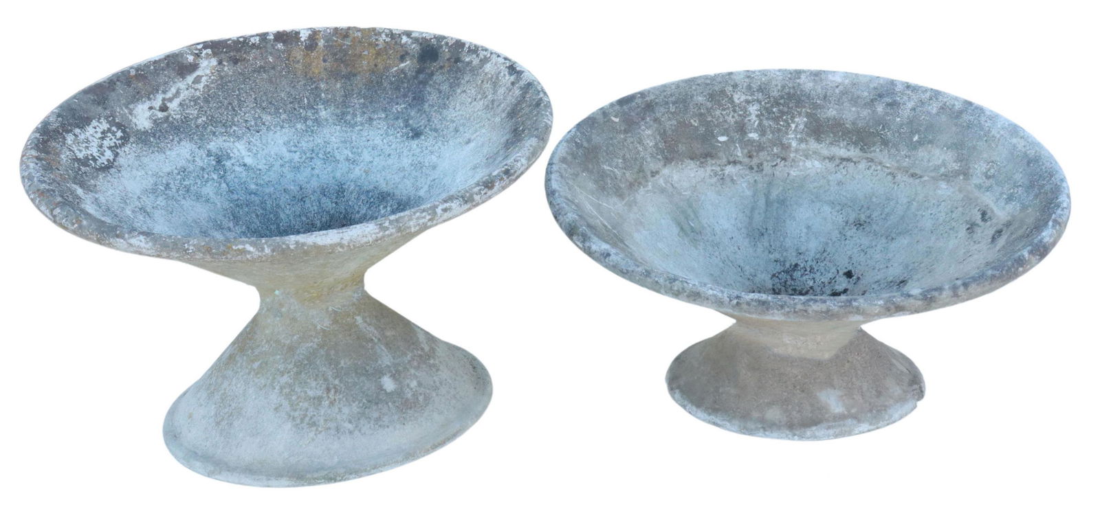 (2) MODERN WILLY GUHL STYLE TILTED PLANTERS (1 of 3)