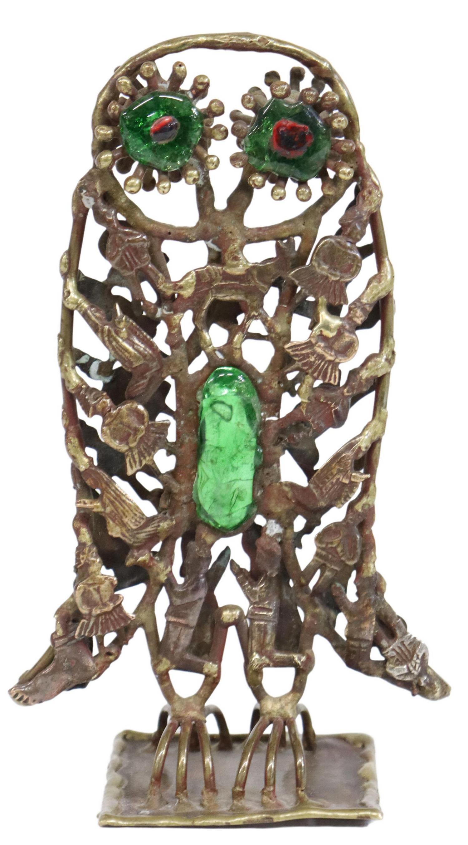 PAL KEPENYES (1926-2021) BRONZE OWL SCULPTURE (1 of 4)