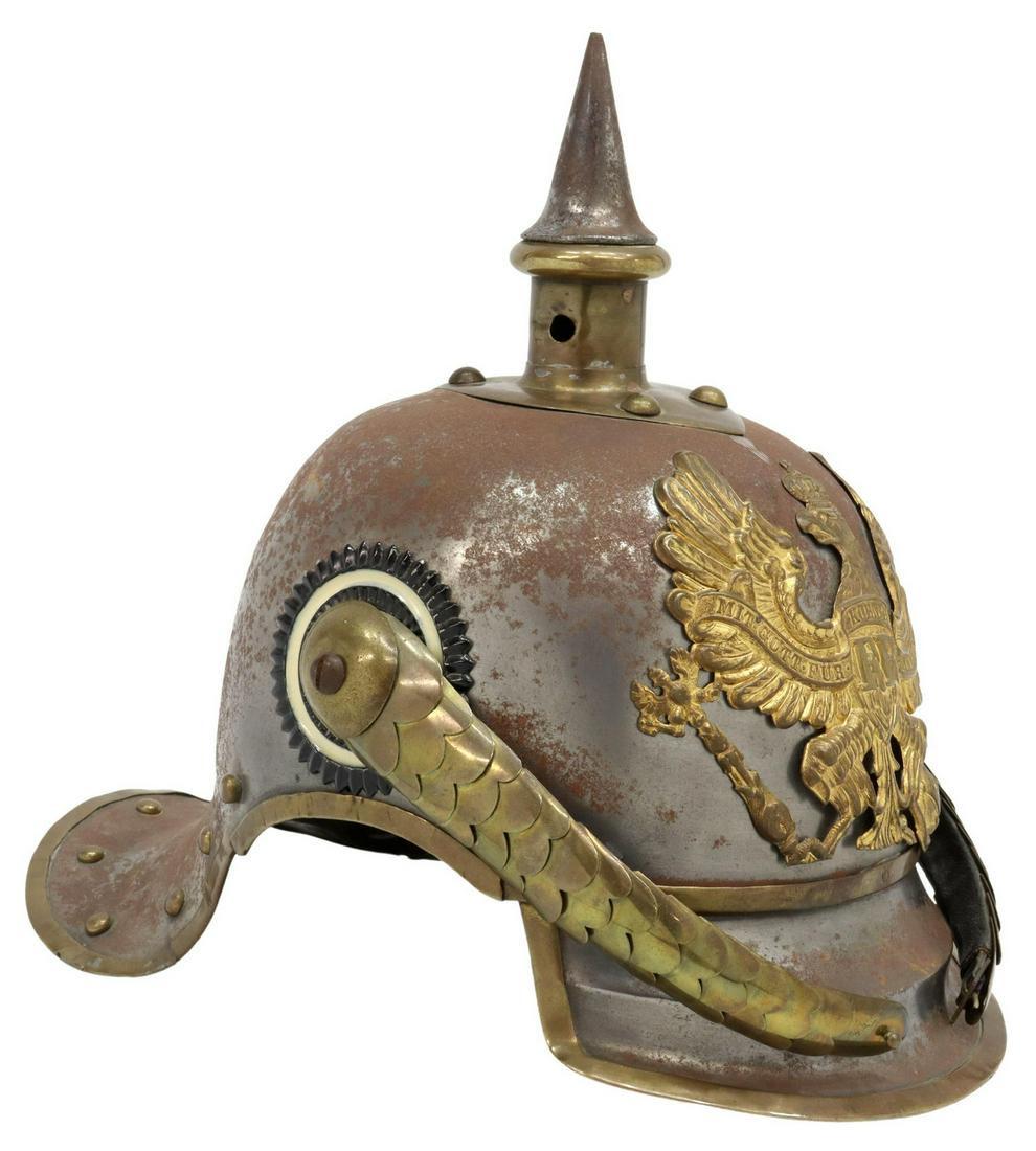 GERMAN MODEL 1889 PICKELHAUBE REPRO HELMET (1 of 6)