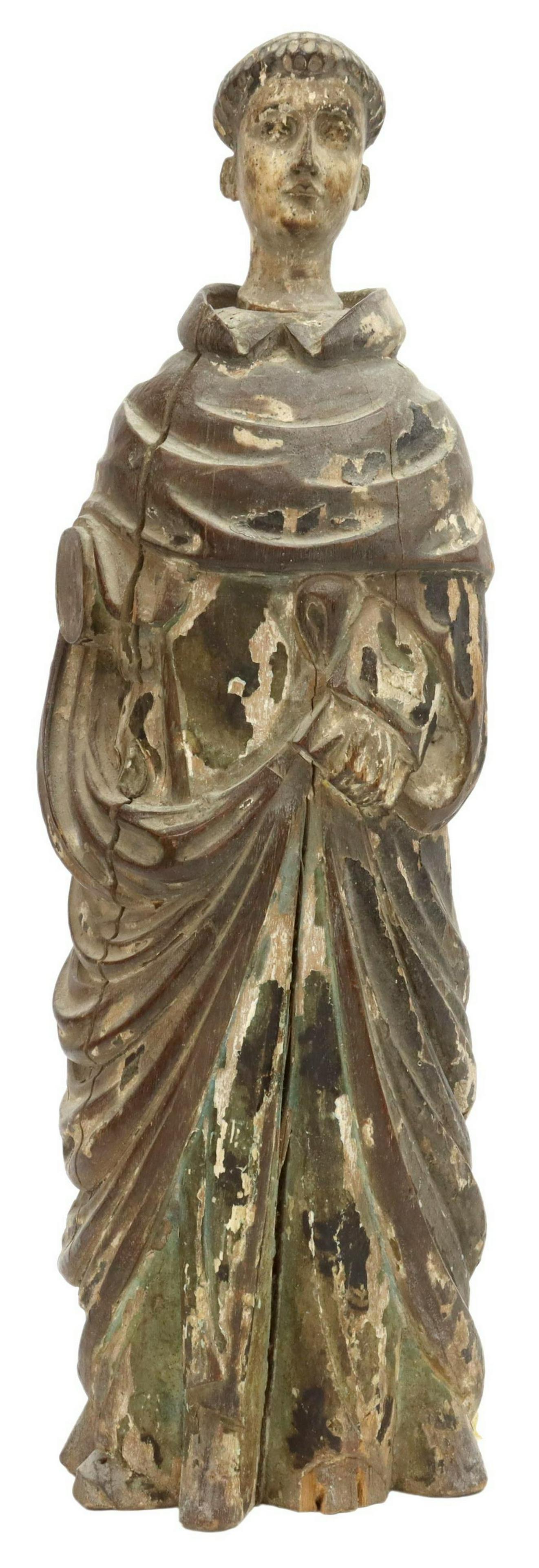 HISPANO-PHILIPPINE CARVED SANTO ST VINCENT FERRER (1 of 6)