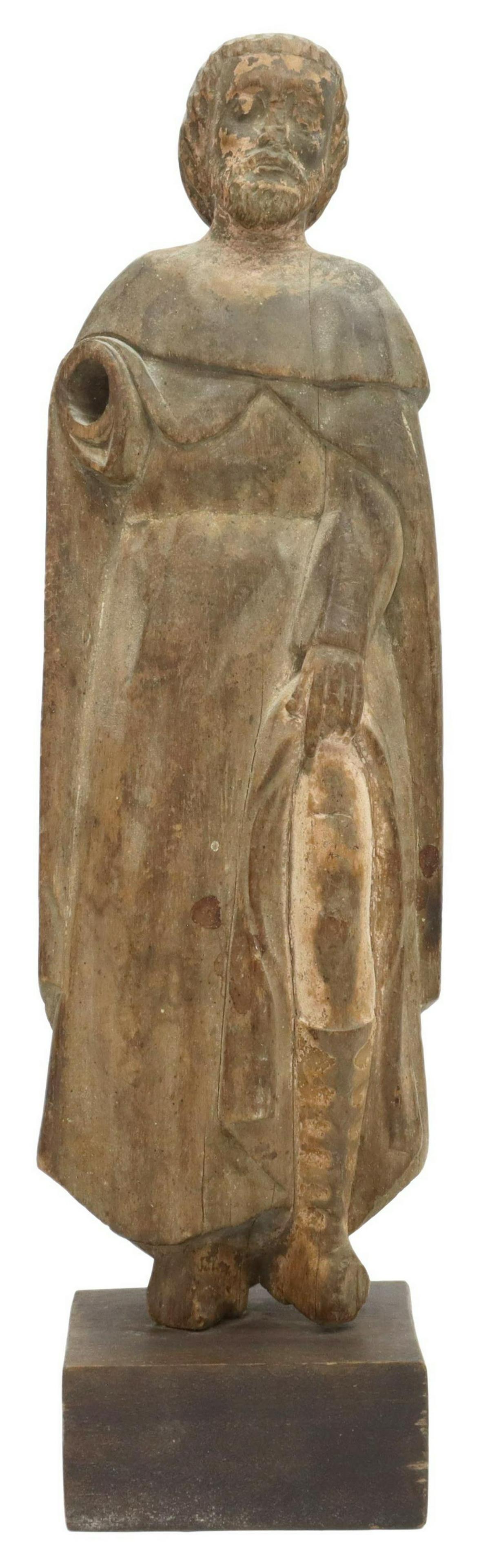 HISPANO-PHILIPPINE CARVED SANTO SAINT ROQUE (1 of 7)