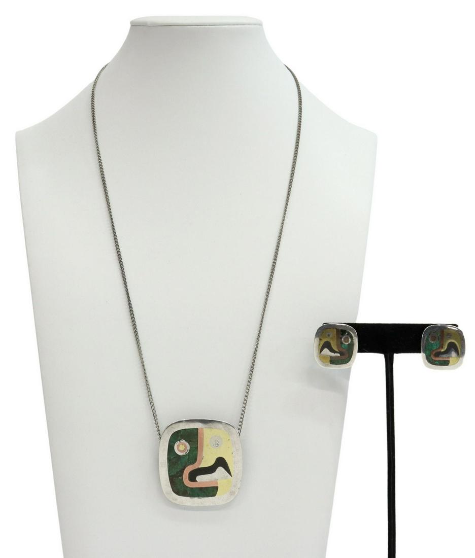 (2) LOS CASTILLO TAXCO MIXED METAL JEWELRY (1 of 5)