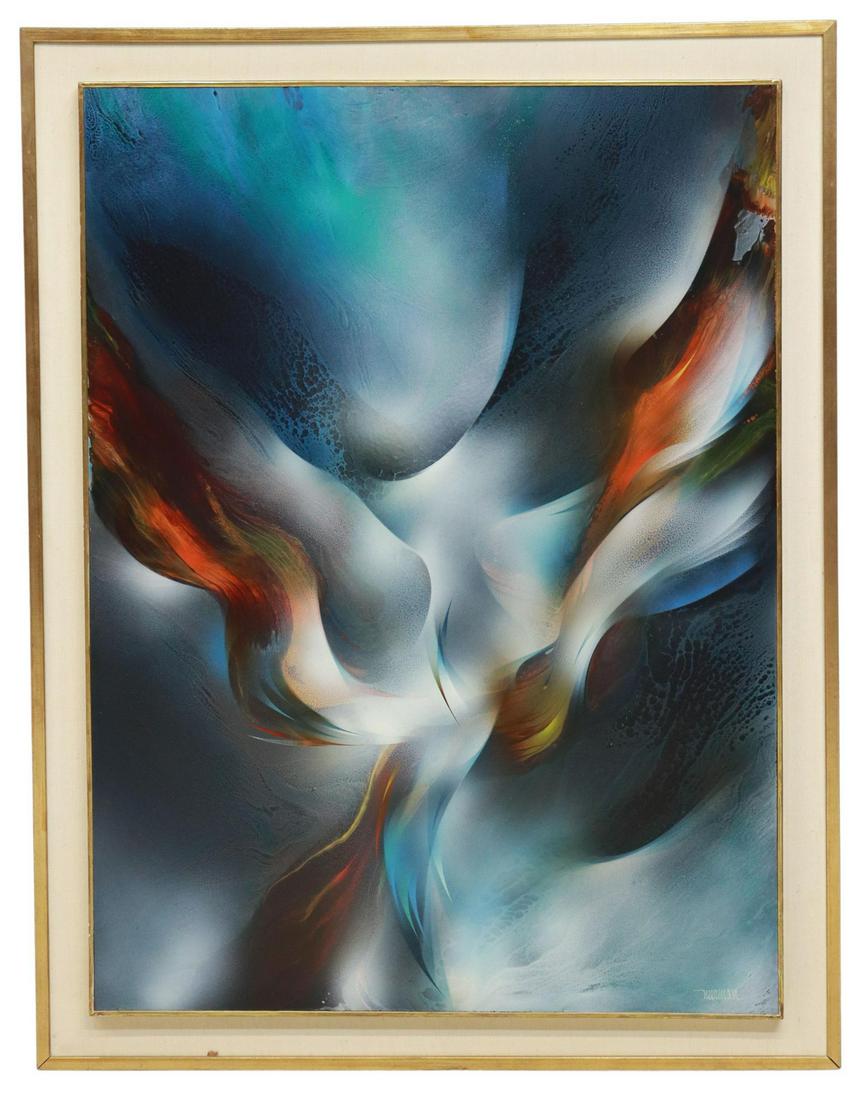 LEONARDO NIERMAN (B.1932) MOONLIGHT, 48" X 35.5" (1 of 6)