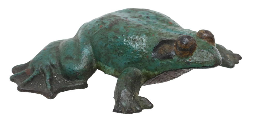 American Wilton Cast Iron Frog Doorstop