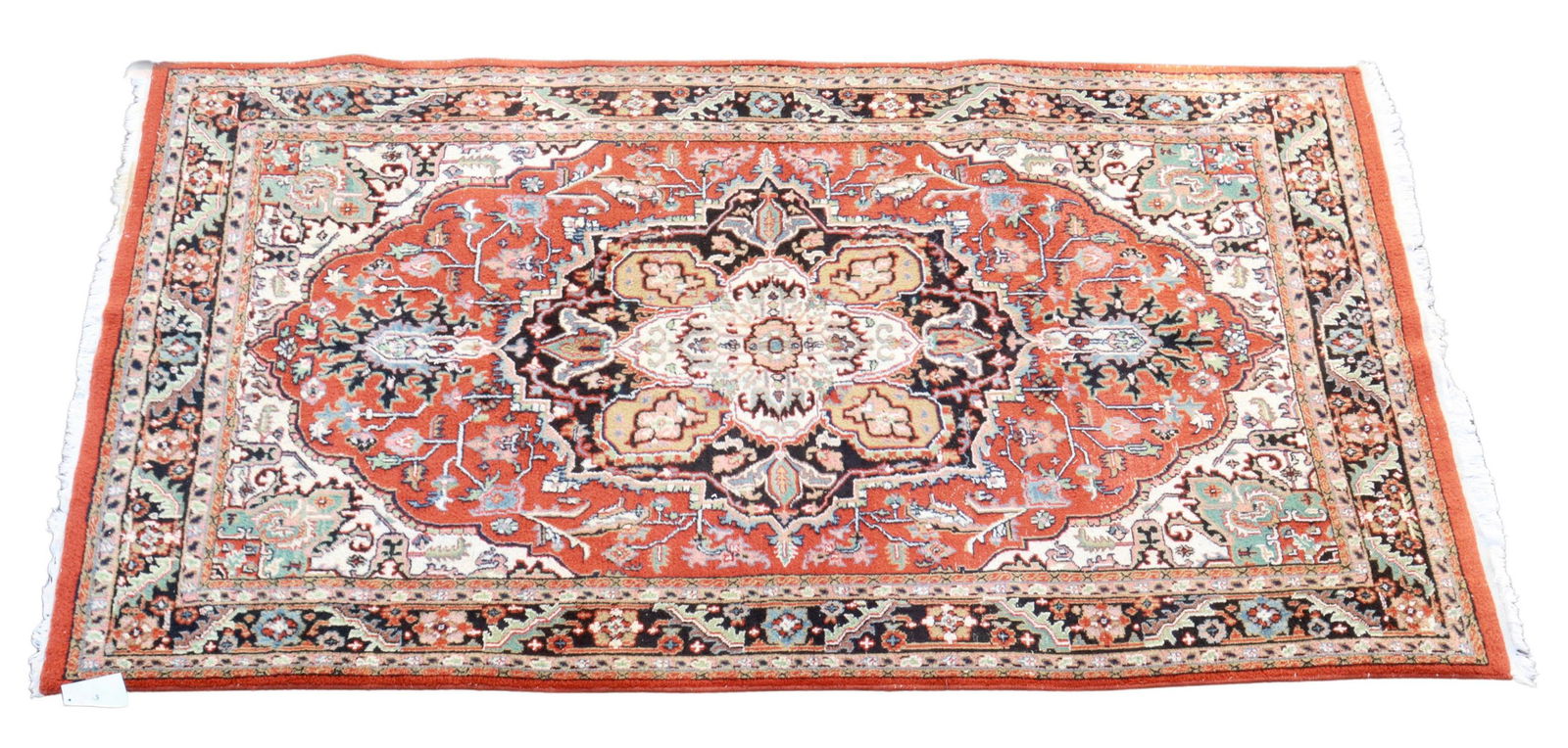 HAND-TIED BIJAR RUG, INDIA, 9'1.25" X 6'2.5" (1 of 4)