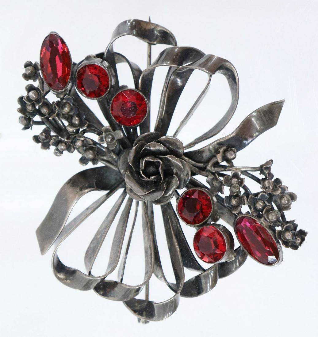 Hobe sterling shop silver brooch
