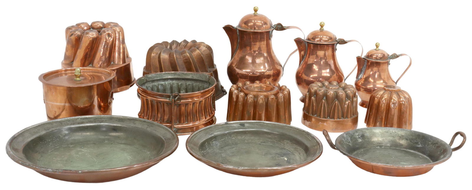(13) FRENCH COPPER COOKWARE, FOOD MOLDS (1 of 7)