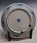 77: LARGE JAPANESE BLUE & WHITE CHARGER & PLATES - 6