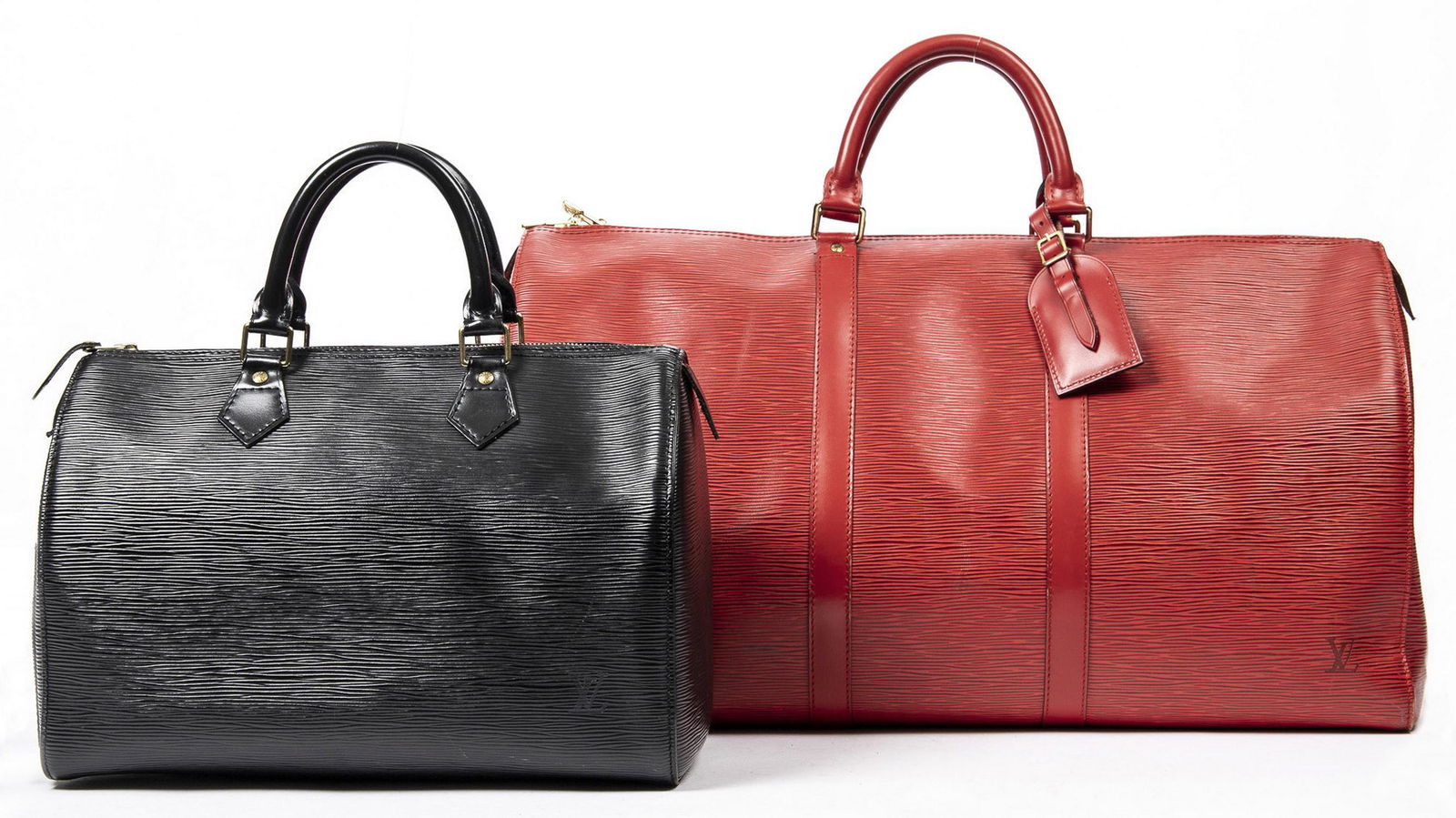 (2) LOUIS VUITTON 'SPEEDY 30' & 'KEEPALL 50' BAGS (1 of 15)