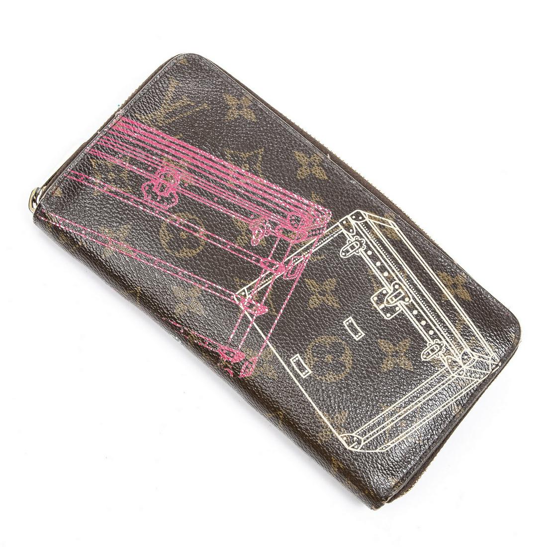 LOUIS VUITTON "INVENTUER TRUNKS AND LOCKS" WALLET (1 of 3)