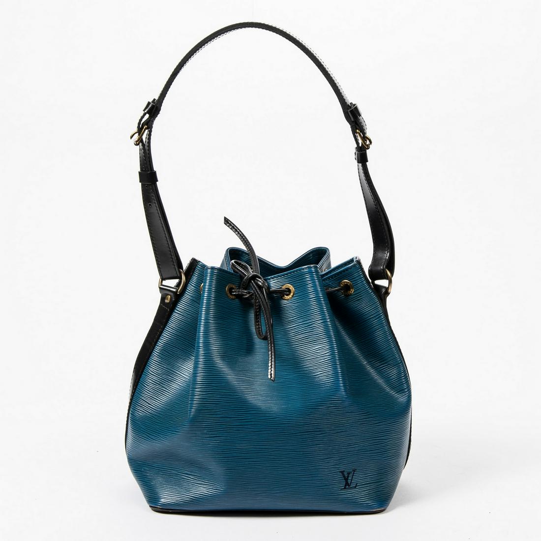 LOUIS VUITTON 'NOE' BICOLOR EPI LEATHER BUCKET BAG (1 of 8)