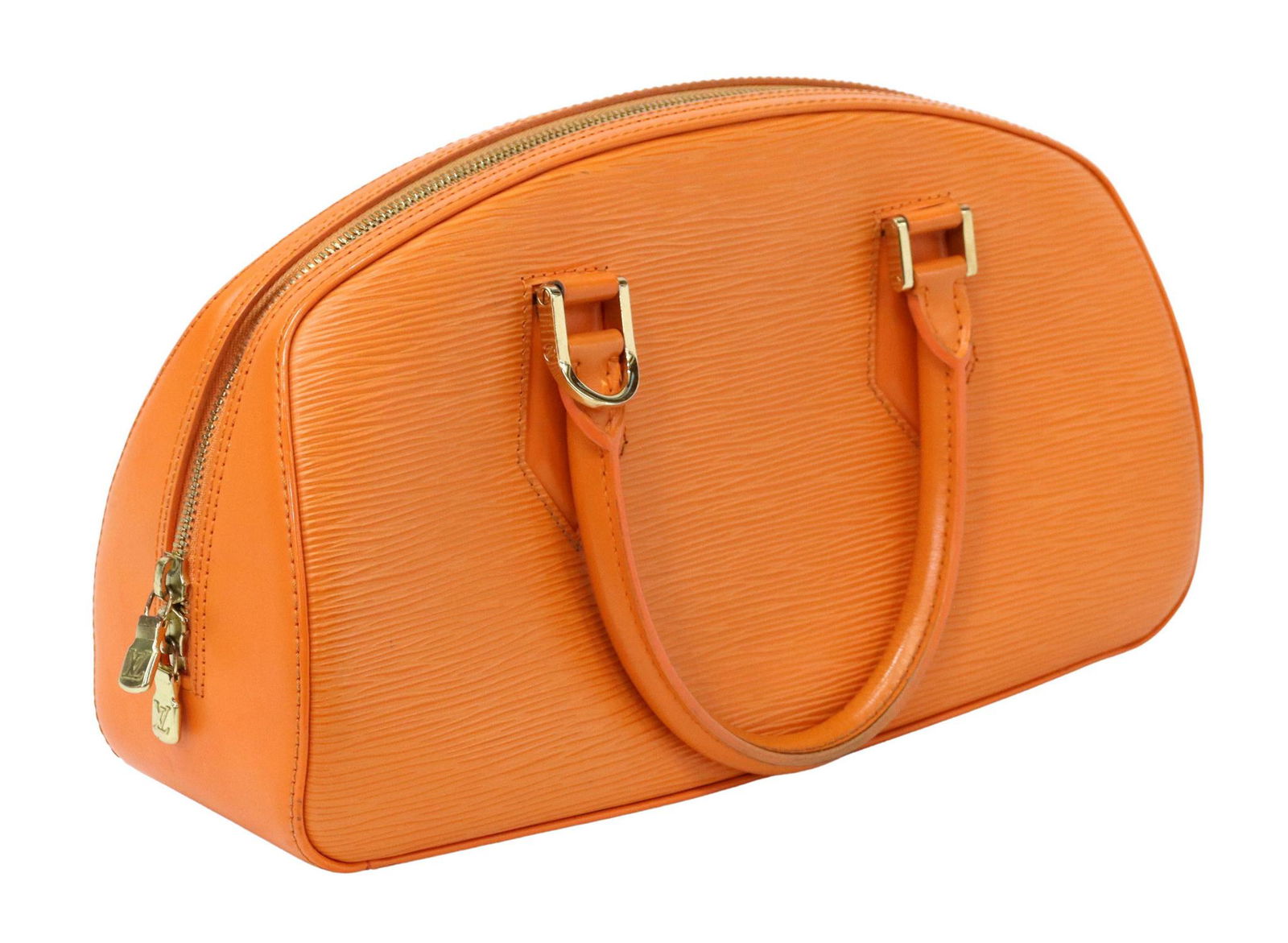 LOUIS VUITTON "JASMIN" ORANGE EPI LEATHER HANDBAG (1 of 6)