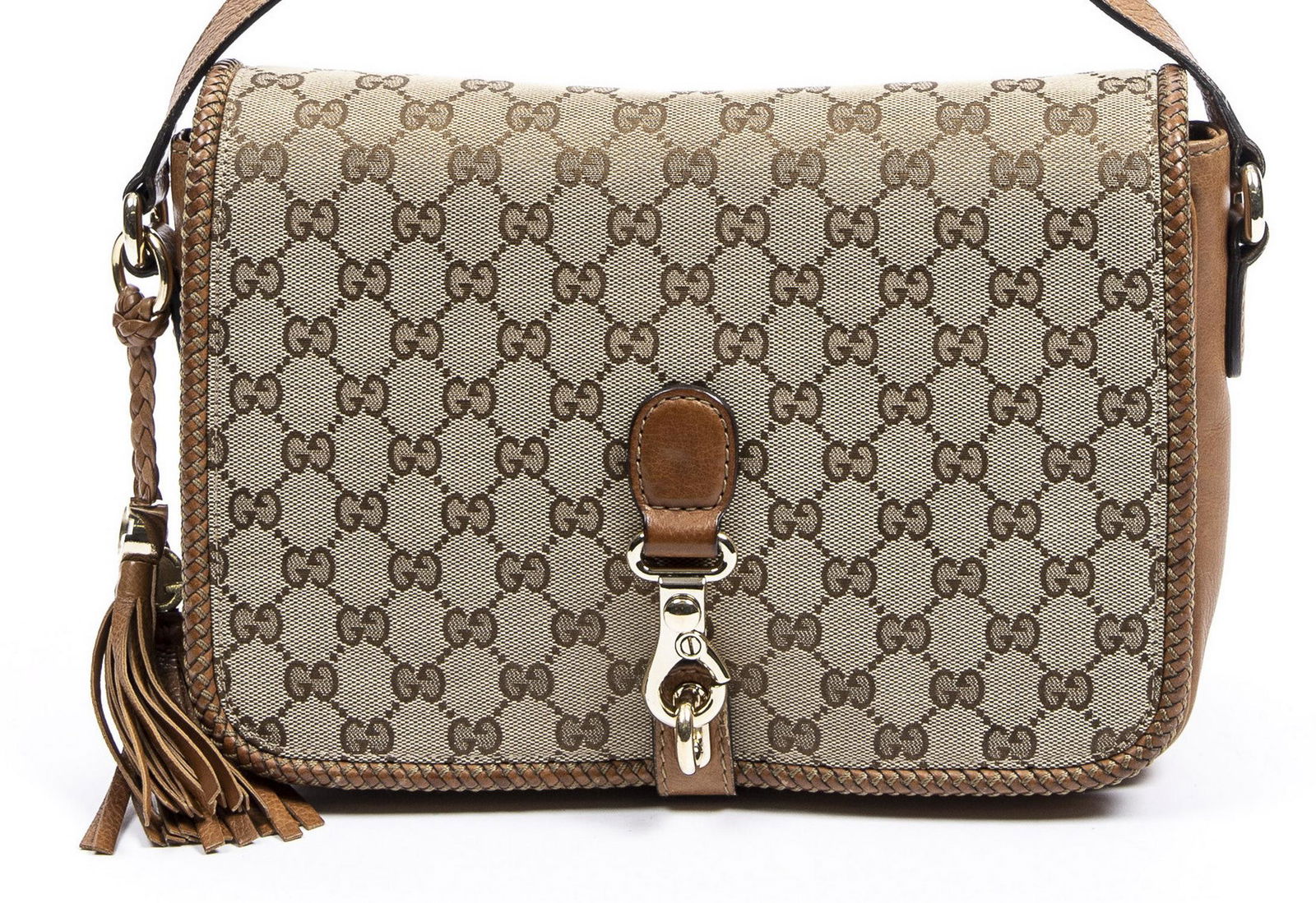 GUCCI "MARRAKECH MESSENGER" MONOGRAM BAG (1 of 8)