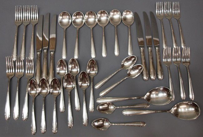 Heiress Heirloom Sterling Silver Spoon 6/" Long