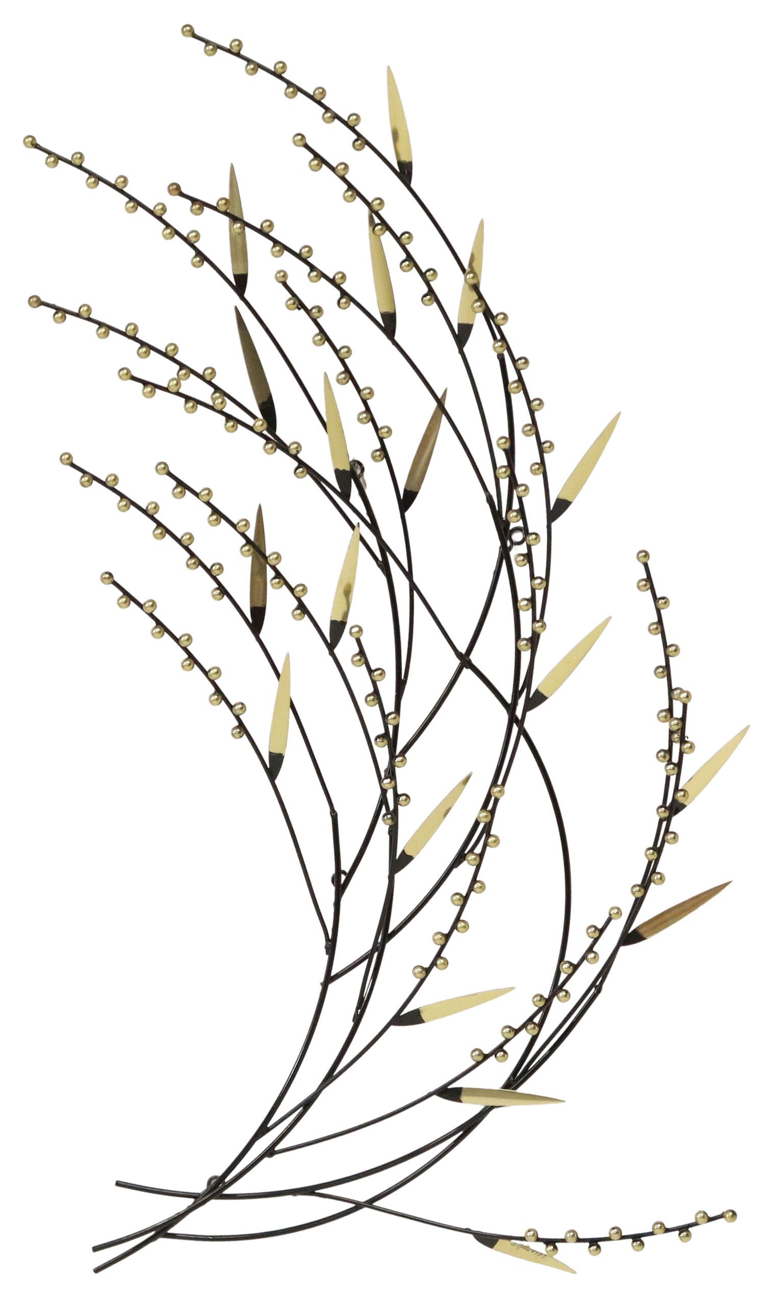 CURTIS JERE BERRY BRANCH MODERN WALL HANGING (1 of 3)